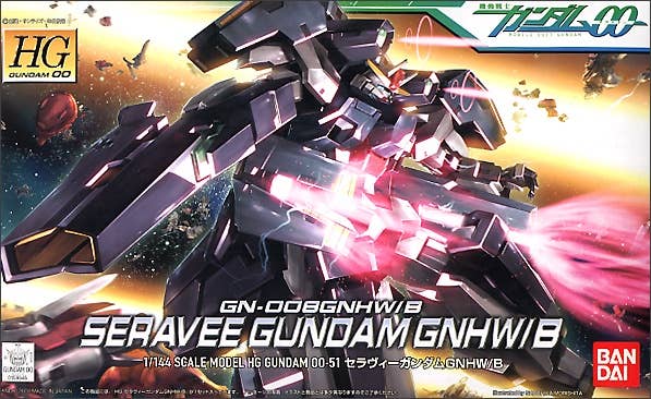 Bandai Spirits HG 1/144 Seravee Gundam GNHW/B Model Kit (Mobile Suit Gundam)