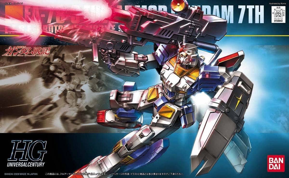 BANDAI SPIRITS Tamashii Nations HGUC 1/144 Scale Full Armor Gundam 7th Model Kit