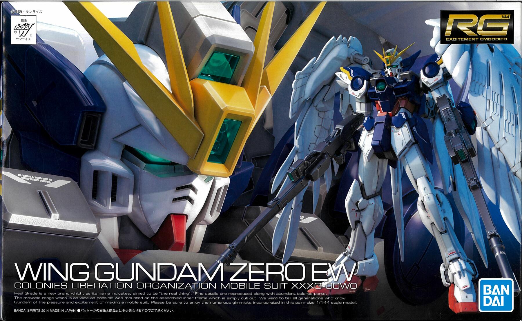 Bandai Spirits RG 1/144 XXXG-00W0 Wing EW Model Kit
