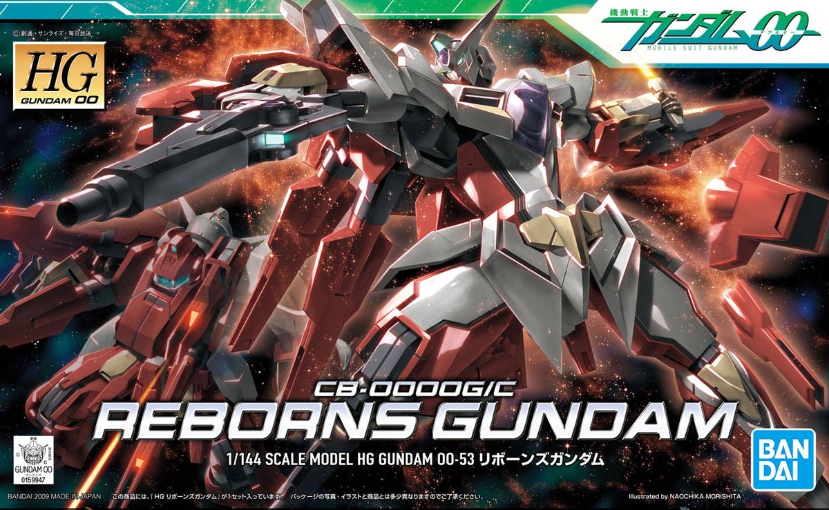 Bandai Spirits HG 1/144 Reborns Gundam Model Kit (Mobile Suit Gundam)