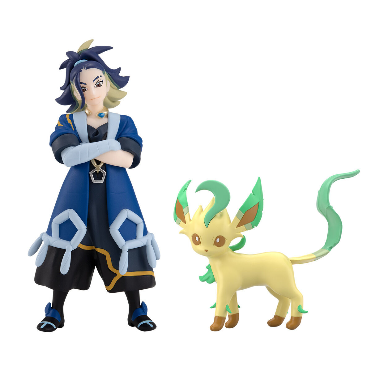 BANDAI SPIRITS Tamashii Nations POKÉMON SCALE WORLD Adaman & Leafeon Hisui