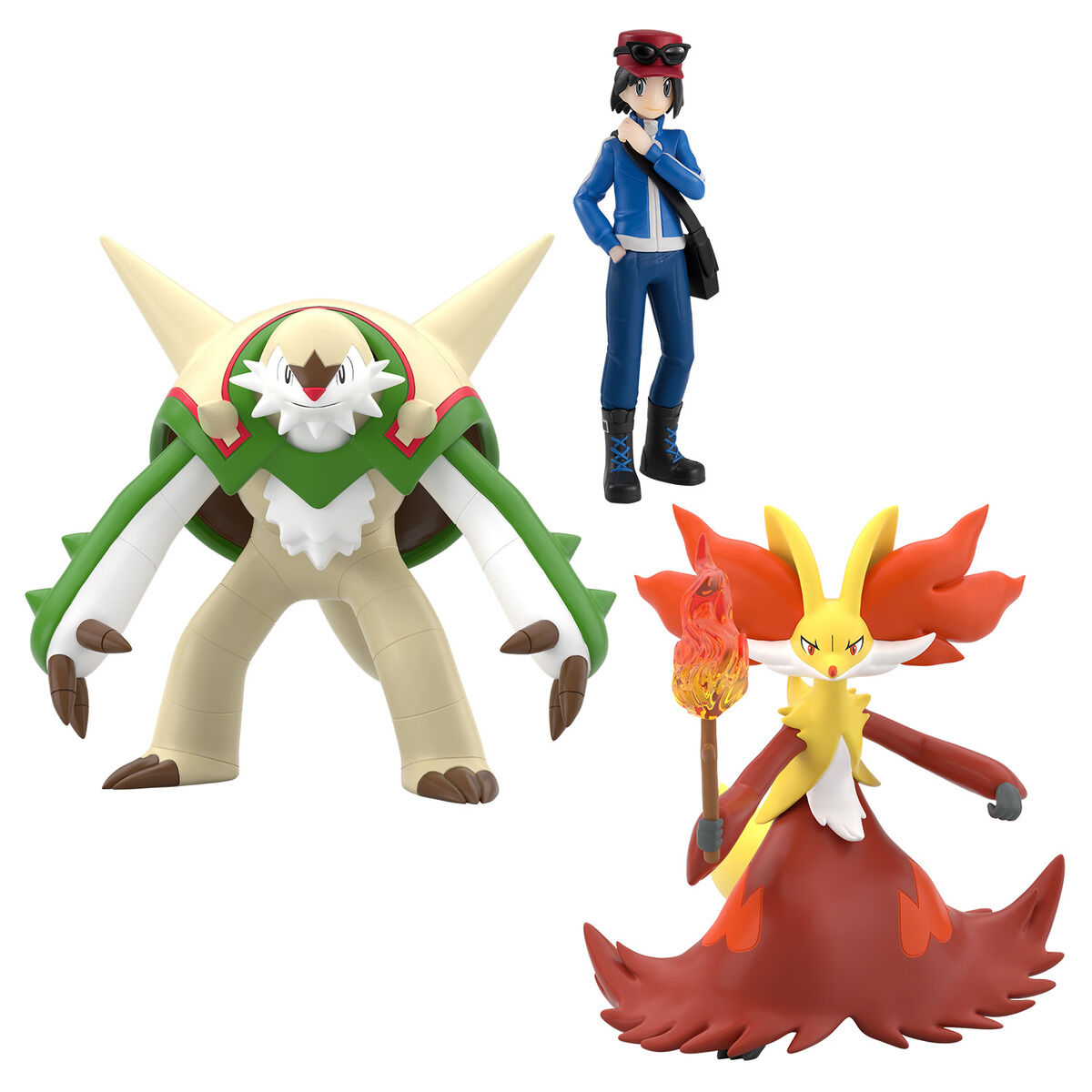 BANDAI SPIRITS Tamashii Nations Pokemon Scale World Kalos Region Calem