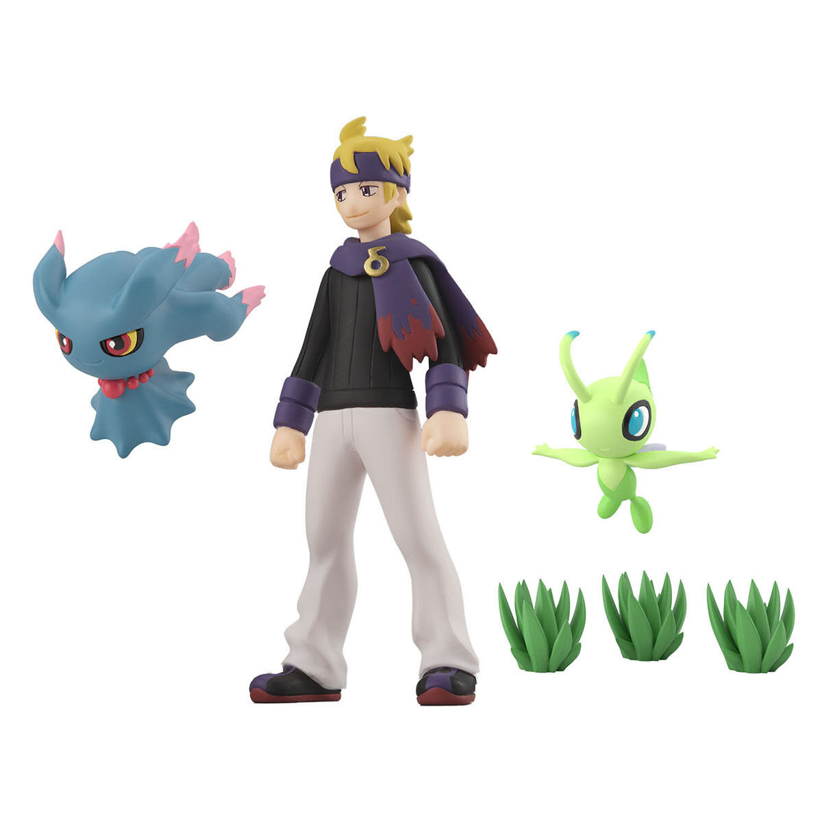 BANDAI Pokemon Scale World Johto Region Morty & Misdreavus & Celebi