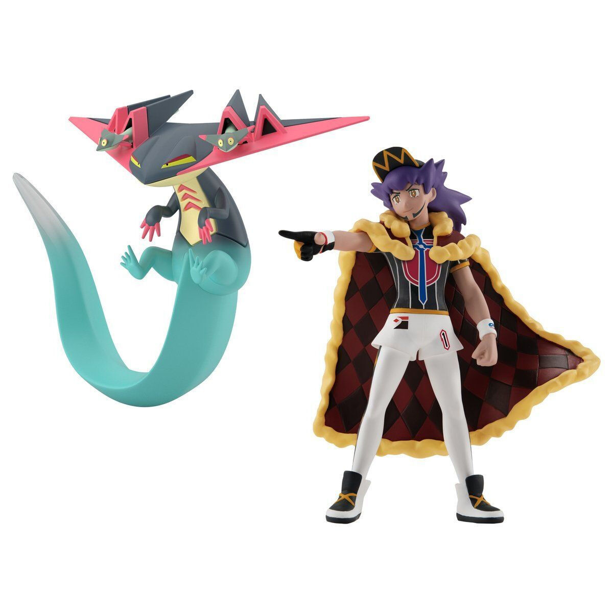 BANDAI POKEMON SCALE WORLD Leon & Dragapult Galar Region