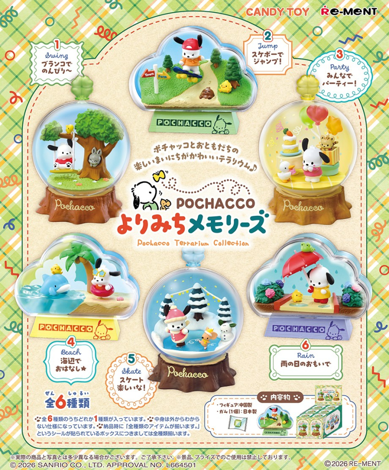 Re-Ment Pochacco Terrarium Collection (Pochacco)
