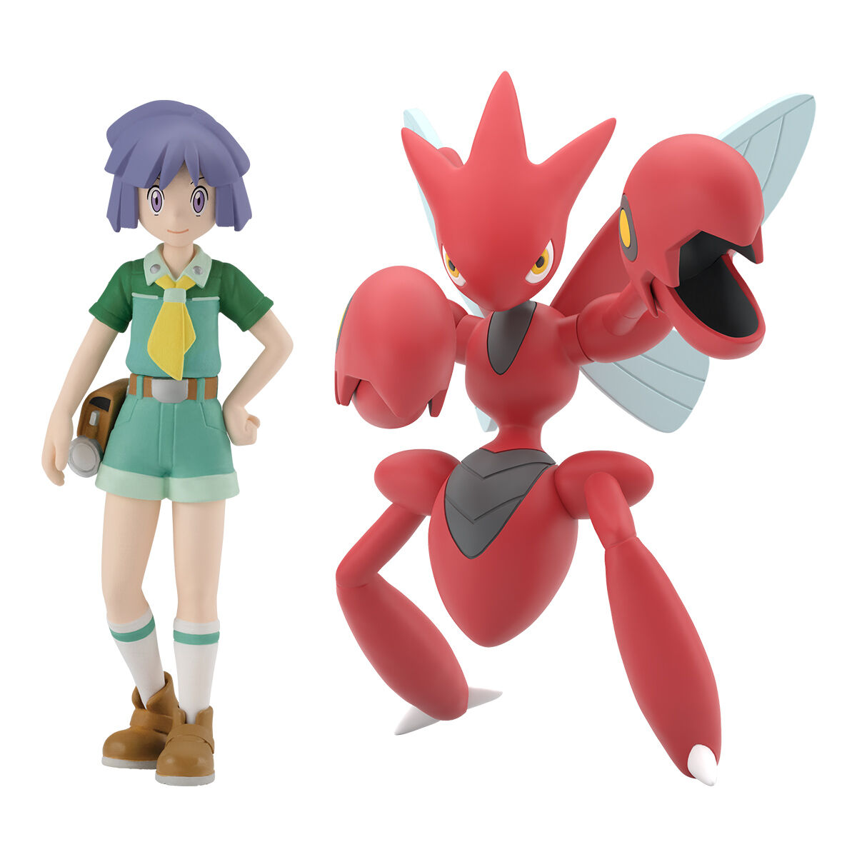 Pokemon Scale World Johto Region Bugsy & Scizor