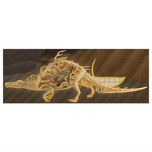 Gashapon Shigomiya Dragon Set of 4 (Imaginary Creature Illustrated Guide)