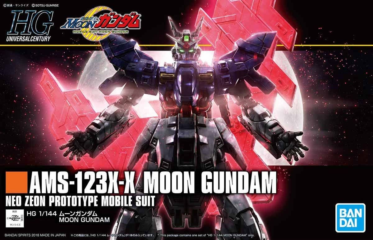 Bandai Spirits HGUC 1/144 Moon Gundam Model Kit (Mobile Suit Gundam)