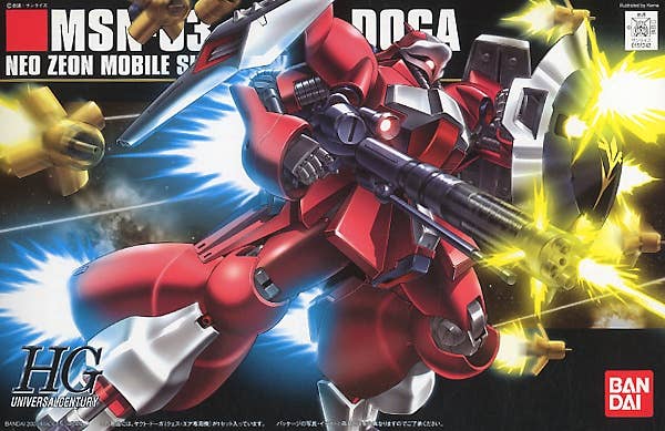 BANDAI HGUC 1/144 Quess Paraya Jagd Doga Model Kit
