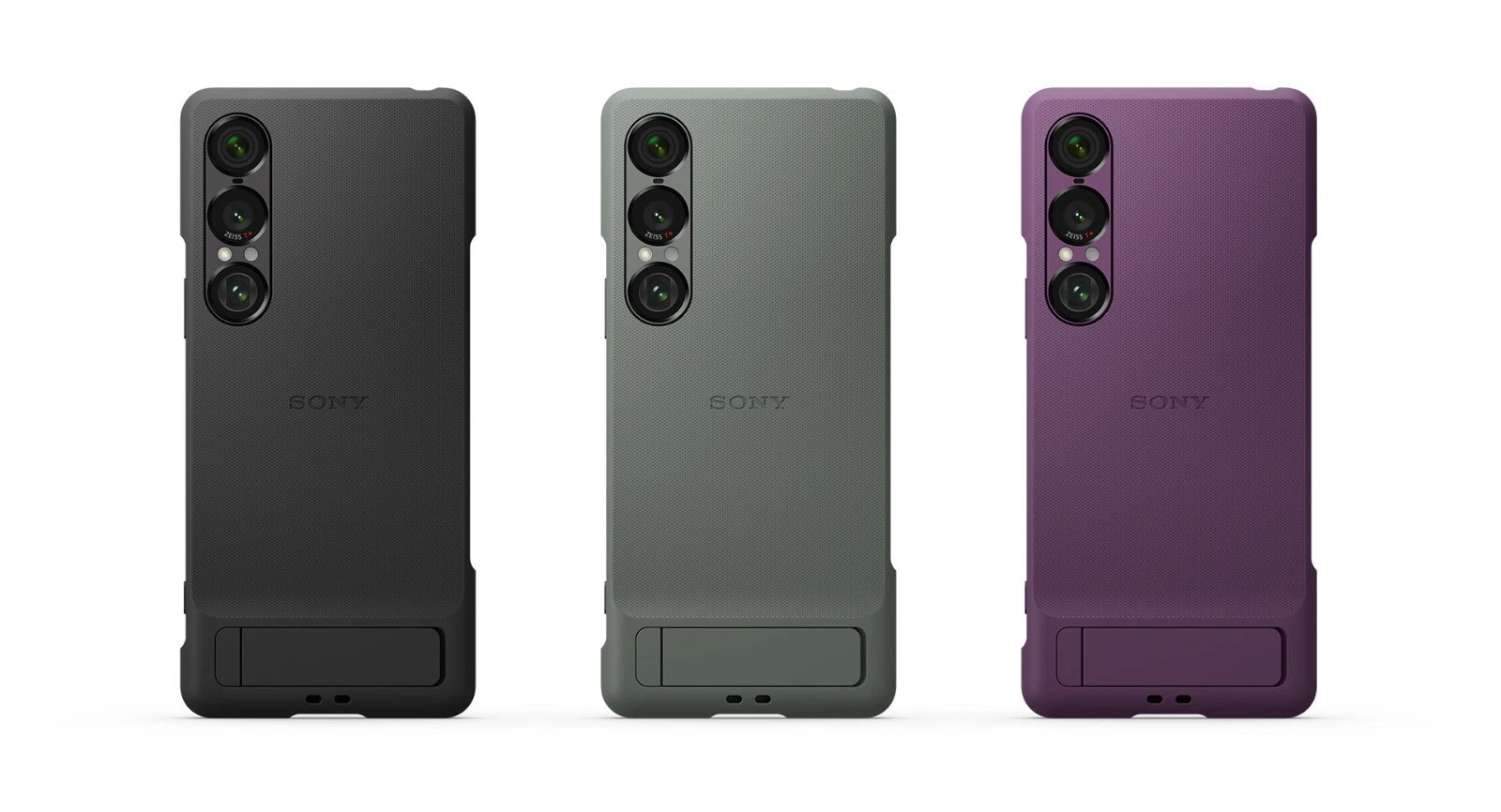 Original Brand New Sony Xperia 1 VII XQZ-CBFS Cover Case Stand