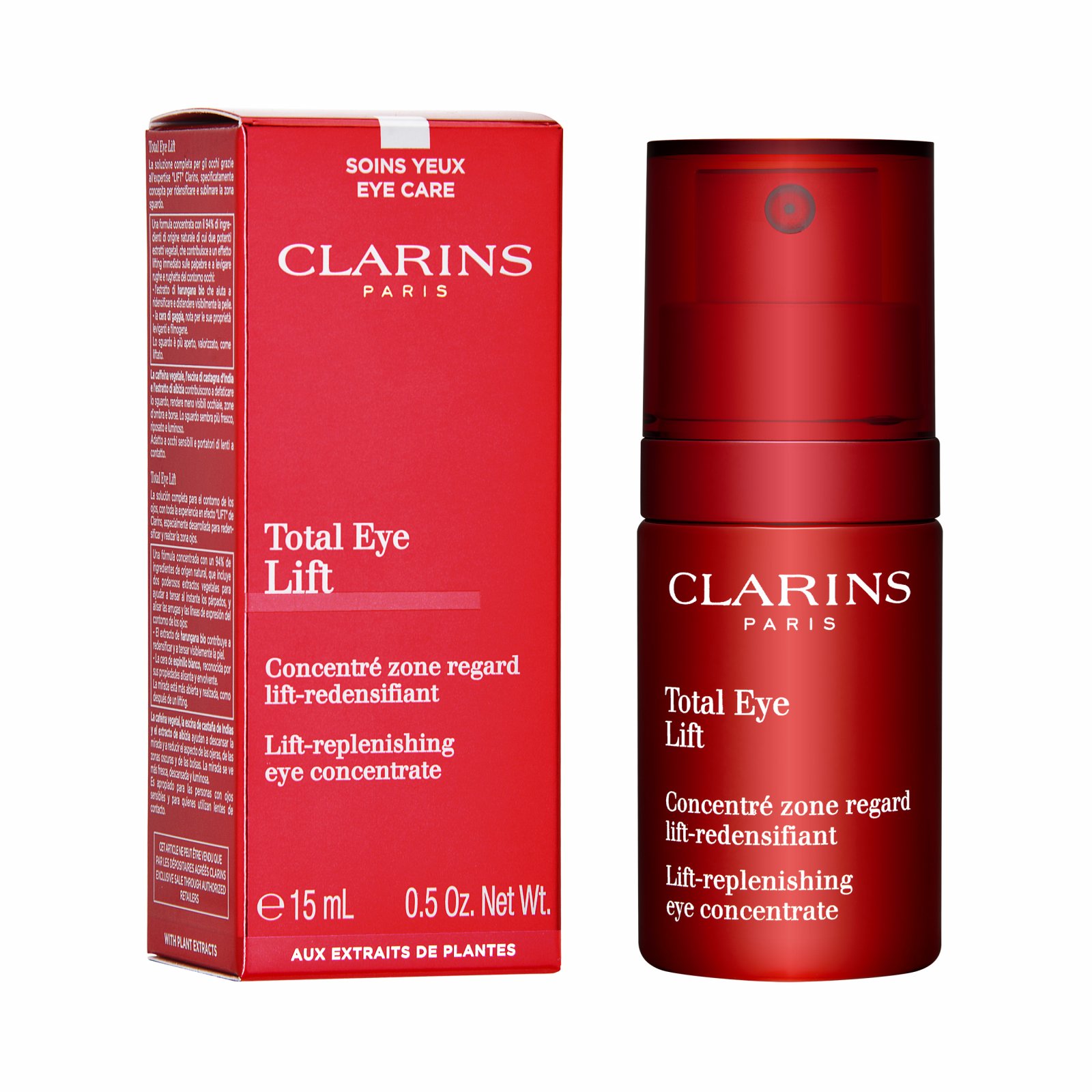 CLARINS Enhancing Eye Lift Serum 15ml 2本 Double Serum Eye + Total Eye Lift Duo | CLARINS®
