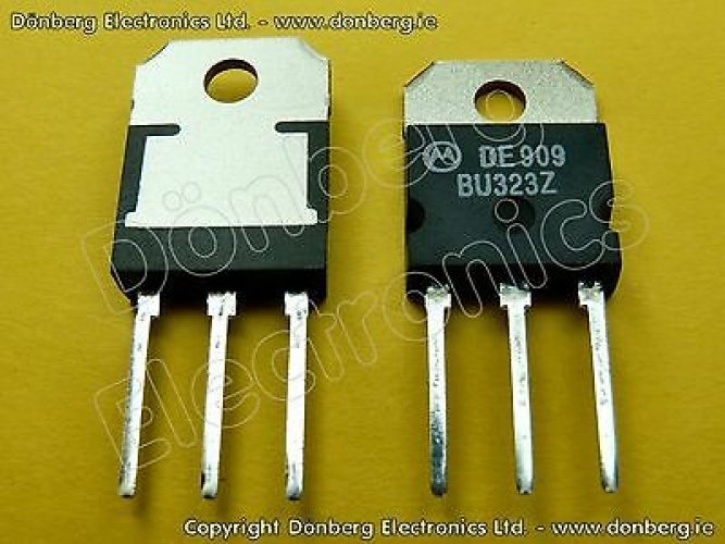ON/ST BU323Z TO-3P High Voltage Autoprotected NPN Silicon