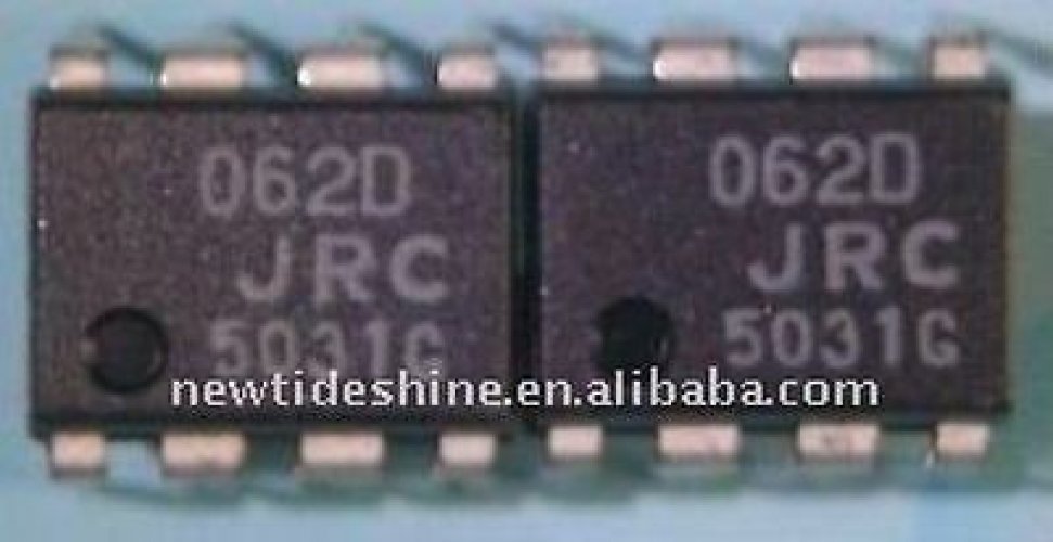 JRC 062D DIP8 SINGLE-CHIP 8-BIT CMOS MICROCOMPUTER