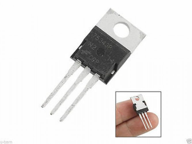 FAIRCHIL HUF75343P3 TO-220 75A  55V  0.009 Ohm  N-Channel