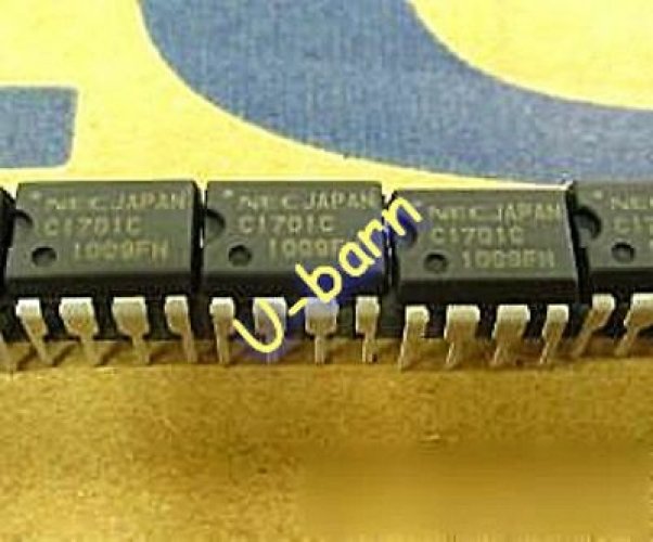 NEC UPC1701C   BIPOLARANALOG INTEGRATED CIRCUIT