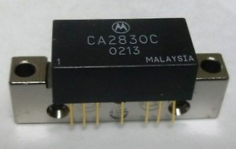 MOTOROLA CA2830C MODULE 34.5 dB 5-200 MHz 800 mWATT