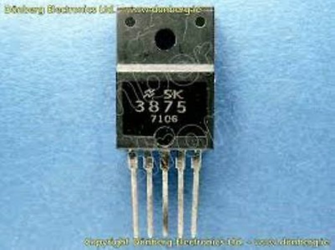 SANKEN SK3875 TO-3P 5.8W AUDIO POWER AMP