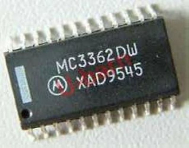 MOTOROLA SOP,LOW-POWER DUAL CONVERSION FM RECEIVER, MC3362DW