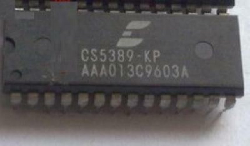 CRYSTAL CS5389KP DIP-28 Analog-to-Digital Converter?? 18-Bit