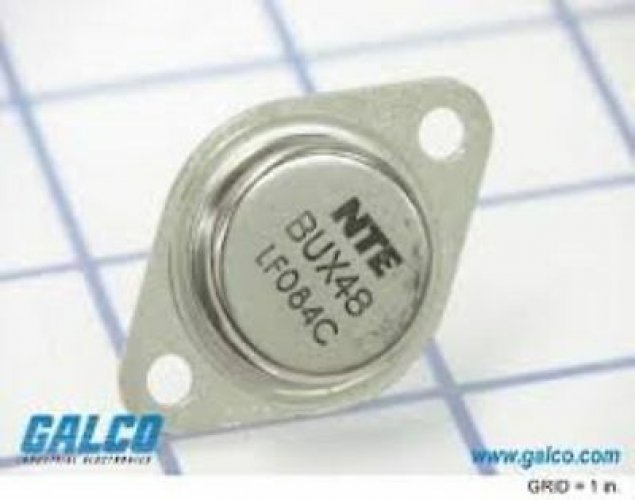ST/PHI/MOT BUX48 TO-3 POWER TRANSISTORS(15A 400-450V