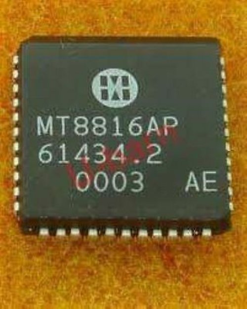 MITEL PLCC,ISO-CMOS 8 x 16 Analog Switch Array, MT8816AP