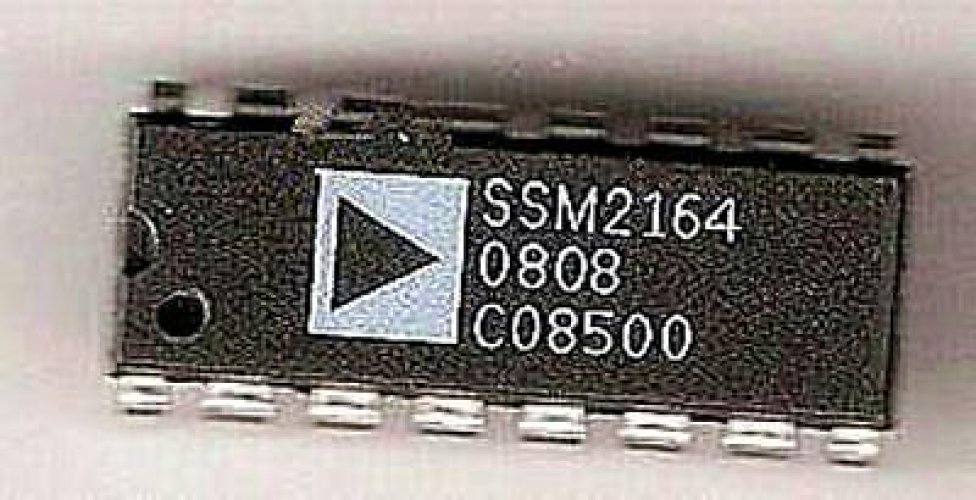 AD SSM2164P DIP-16 Low Cost Quad Voltage Controlled