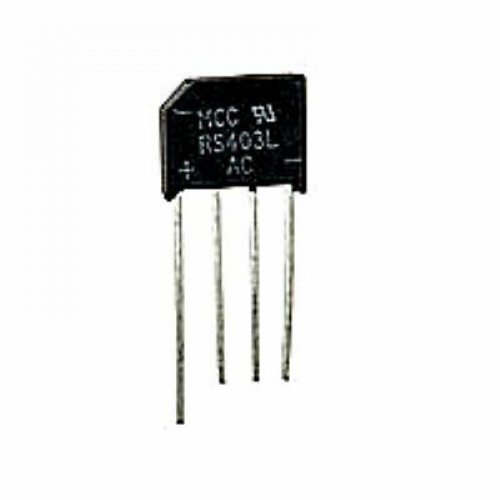 REC RS405L RS-4L Bridge Rectifier 50 to 1000 Volts 4 Amp