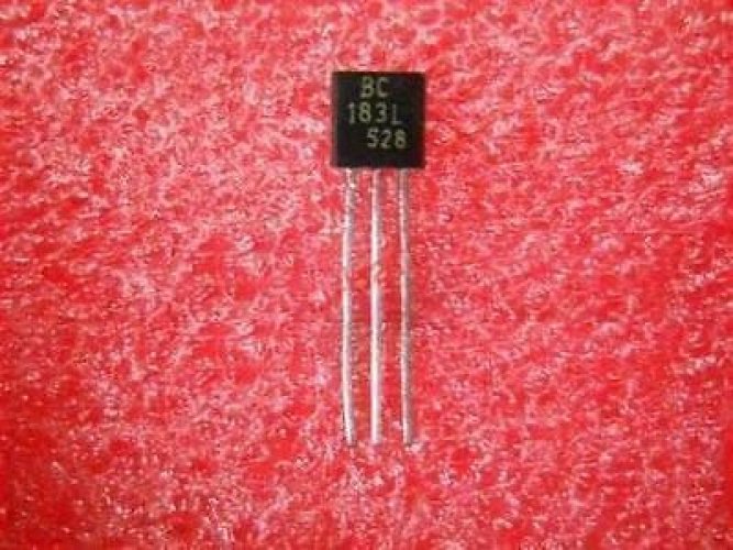 FSC/PHI BC183L TO-92,COMPLEMENTARY SILICON AF SMALL SIGNAL