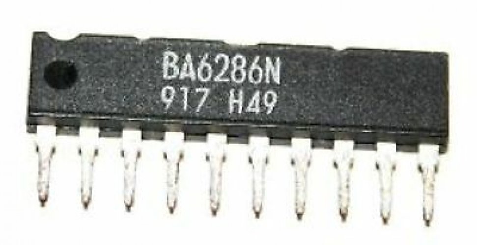 ROHM BA6286N ZIP-9 Reversible motor driver