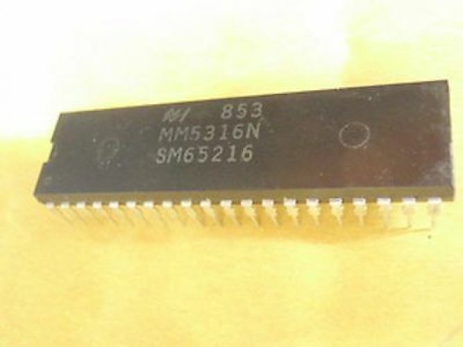 NS MM5316N DIP-40 Digital Alarm Clock