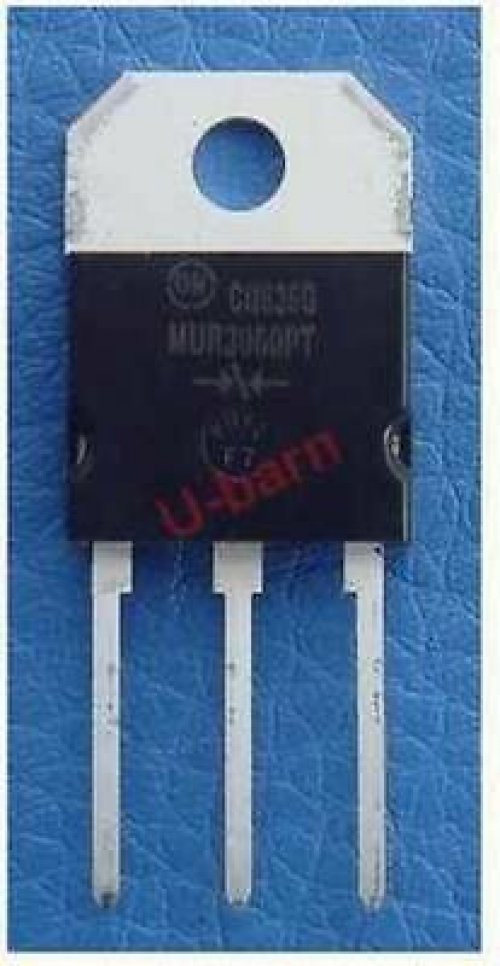 ON TO-3P,15A, 400V - 600V Ultrafast Dual Diodes, MUR3060PT