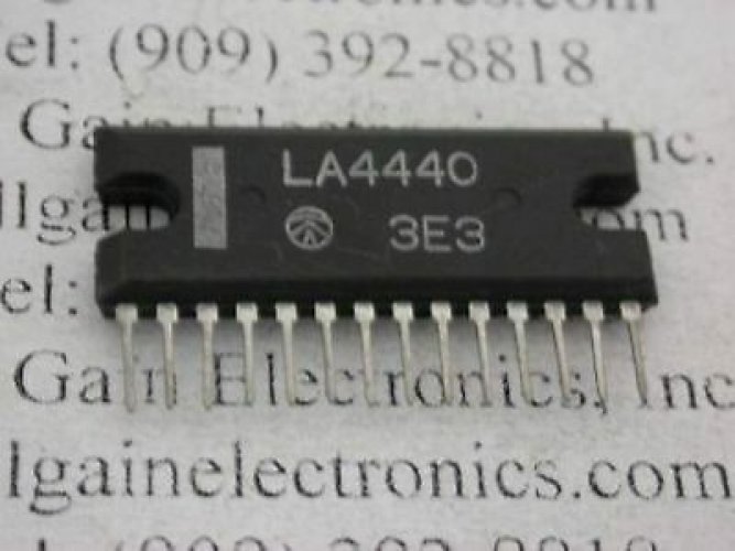 SANYO LA4440 SIP-14 6W 2-Channel  Bridge 19W typ Power