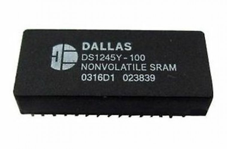 DALLAS DS1245Y-100 DIP-32 1024k Nonvolatile SRAM
