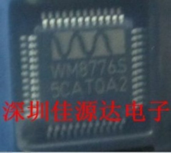 WOLFSON WM8776SEFT TQFP48 24 BIT 192KHZ STEREO CODEC WITH