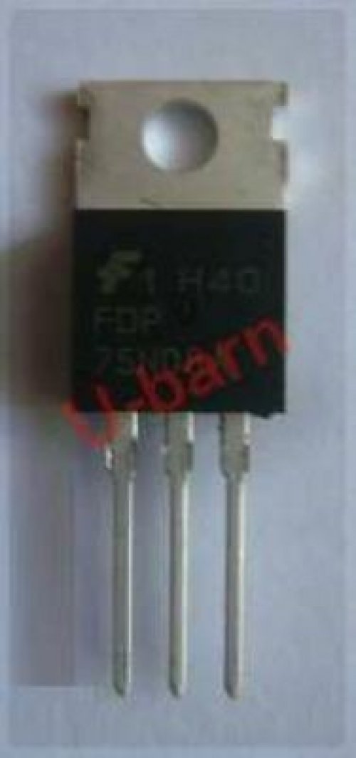FAIRCHIL TO-220,75V N-Channel MOSFET, FDP75N08A
