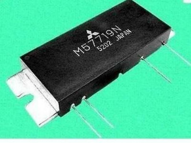 MITSUBIS M57719 MODULE 145-175MHz 12.5V 14W FM MOBILE RADIO