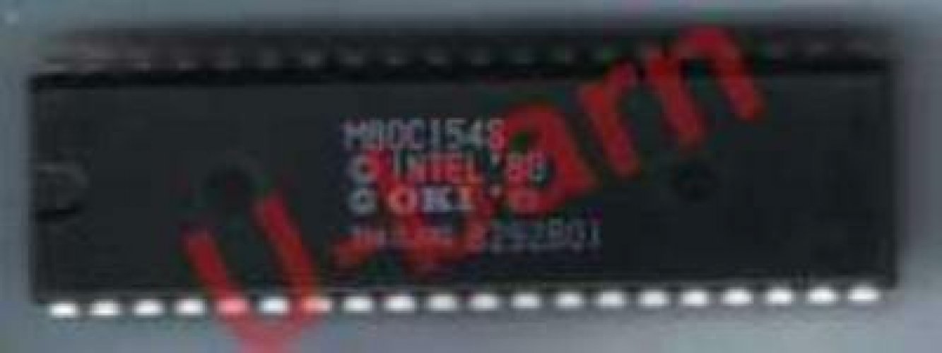 OKI M80C154S DIP-40 CMOS 8-bit Microcontroller