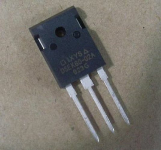 IXYS DSEK60-02A TO-247 Common Cathode Fast Recovery
