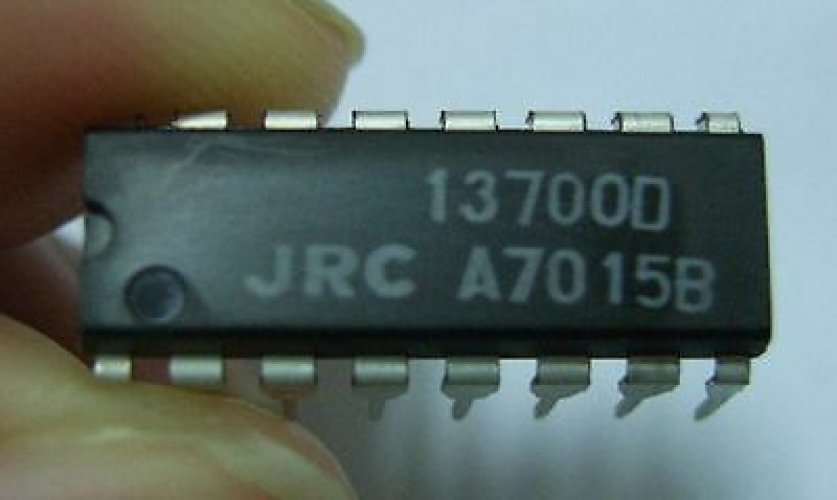JRC NJM13700D DIP-16 IC TRANSCONDUCT AMP DUAL 16-DIP