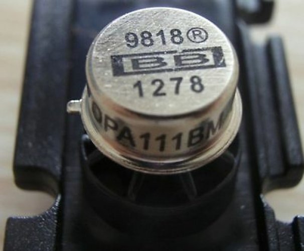 BB OPA111BM CAN-8 Replaced by OPA124 OPA627 :