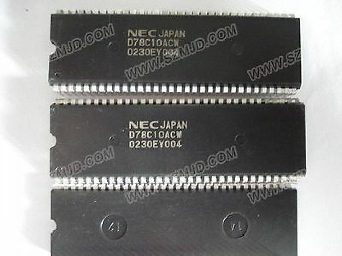 NEC D78C10ACW DIP-64 8-BIT SINGLE-CHIP MICROCOMPUTER WITH