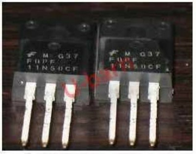 FAIRCHI TO-220F,500V N-Channel MOSFET, FQPF11N50CF