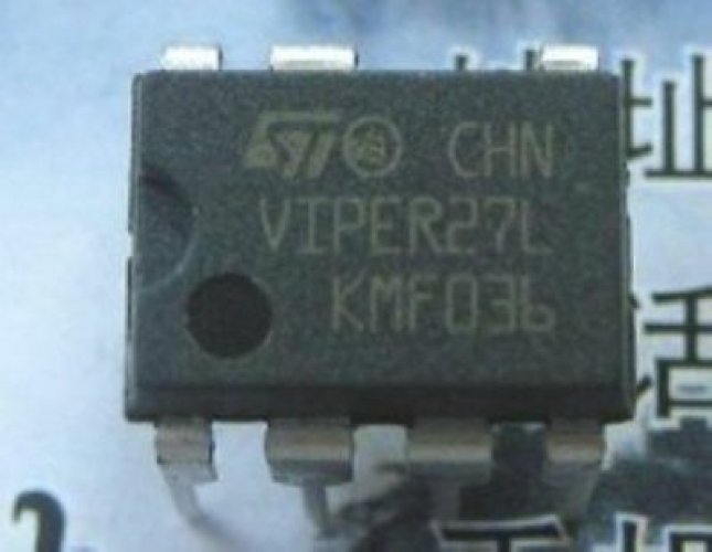 ST VIPER27L DIP SMPS PRIMARY I.C.