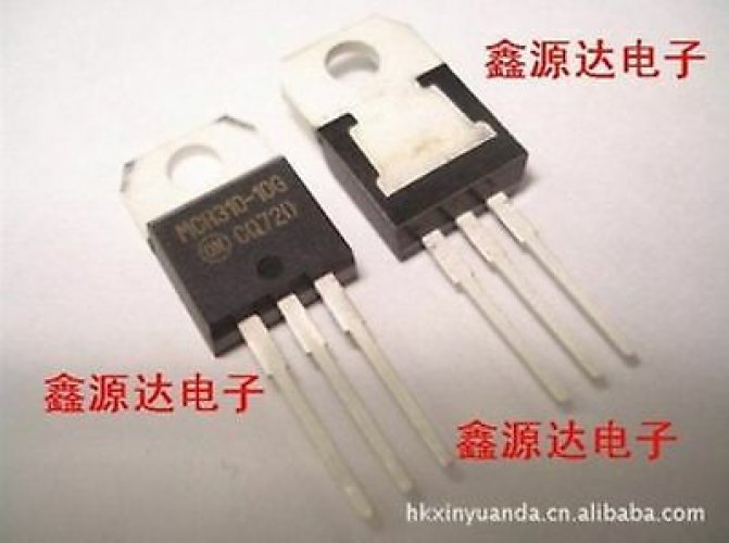 ON MCR310-10 TO-220 Silicon Controlled Rectifiers