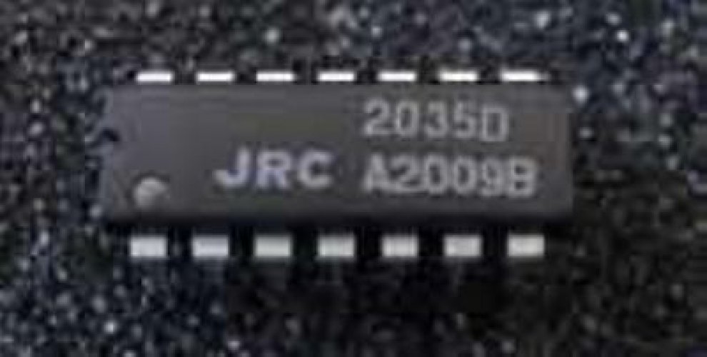 JRC NJM2035 DIP-14 STEREO MODULATOR