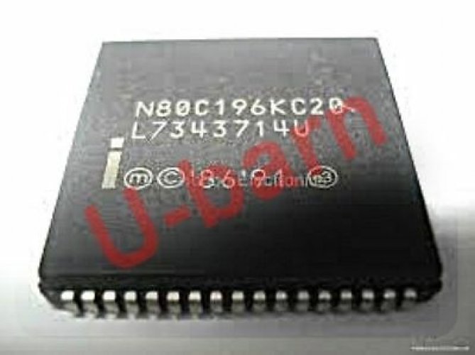 INTEL N80C196KC20 PLCC-68  COMMERCIAL/EXPRESS CHMOS MICRO