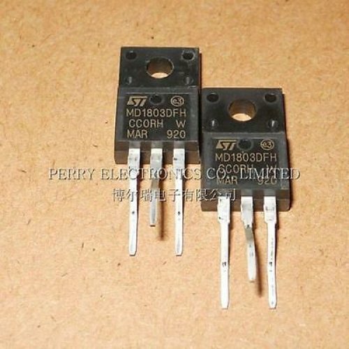 ST MD1803DFH TO-220 High voltage NPN Power transistor for