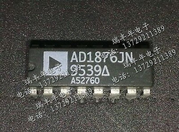 AD AD1876JN DIP-16 16-Bit 100 kSPS Sampling ADC