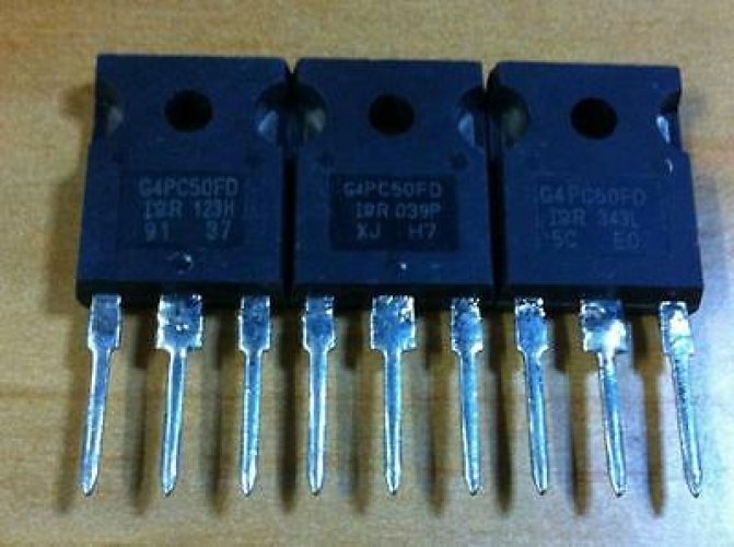 IR G4PC50FD TO-3P INSULATED GATE BIPOLAR TRANSISTOR WITH