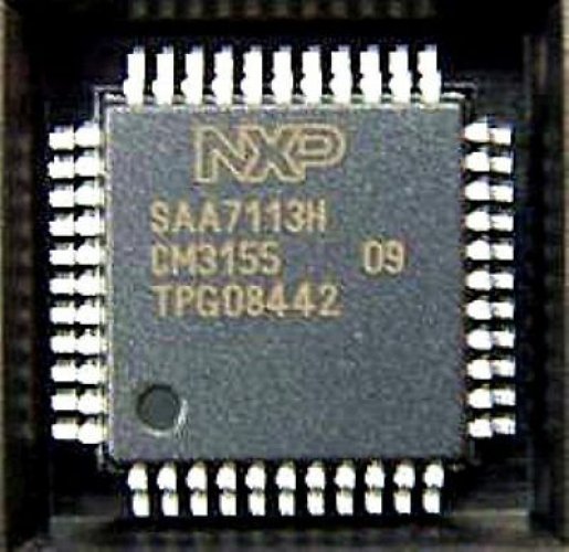 SAA7113H QFP-44 9-bit video input processor